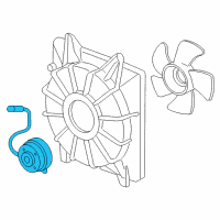 OEM Motor, Cooling Fan Diagram - 19030-RNA-A51