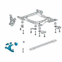 OEM Buick Envision Lower Control Arm Diagram - 84714127
