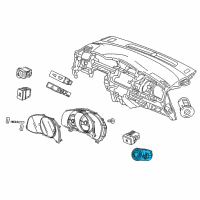 OEM Switch Assembly, Engine Start & Stop Diagram - 35881-T5A-J02