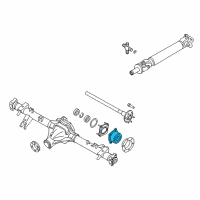 OEM Bearing-Rear Axle, Inner Diagram - 43210-EA200