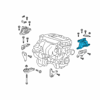 OEM Chevrolet Malibu Mount Asm-Engine Diagram - 84125837