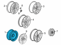 OEM Chevrolet Trailblazer Wheel, Steel Diagram - 42481737