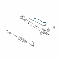 OEM Oldsmobile Aurora Pipe Kit, Steering Gear(Short) Diagram - 26047090