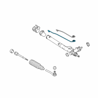 OEM Oldsmobile Aurora Pipe Kit, Steering Gear(Long) Diagram - 26037981
