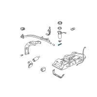 OEM Oldsmobile Silhouette Strainer Kit, Fuel Diagram - 25163907