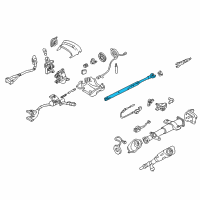 OEM GMC Safari Steering Column-Lower Shaft Diagram - 26044974