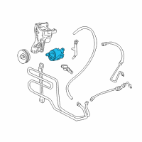 OEM Chevrolet Blazer Pump, P/S Diagram - 88963508