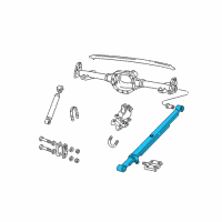OEM GMC Syclone Rear Spring Assembly Diagram - 15153863