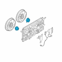 OEM Saturn Relay Fan Motor Diagram - 15875029