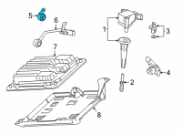 OEM Chevrolet Blazer Knock Sensor Diagram - 12663209