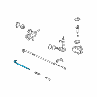OEM GMC K2500 Link Kit, Steering Linkage Drag Diagram - 26023000