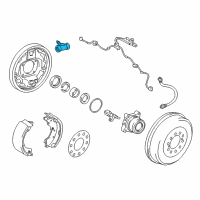 OEM Wheel Cylinder Diagram - 47550-04030