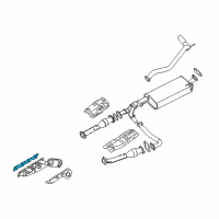 OEM Gasket-Exhaust Manifold, A Diagram - 14036-7S001
