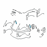 OEM Buick Cascada Hydraulic Cylinder Diagram - 13426135