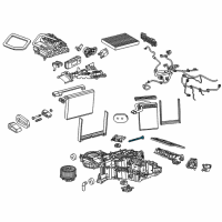 OEM Chevrolet In-Car Sensor Diagram - 23154698