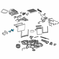 OEM Chevrolet Silverado 1500 Expansion Valve Diagram - 22989959