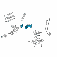 OEM Chevrolet Captiva Sport Filter Assembly Diagram - 12690205