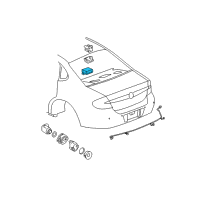 OEM Buick LaCrosse Module Diagram - 15234006