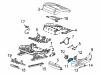 OEM Chevrolet Tahoe Seat Switch Diagram - 84689839