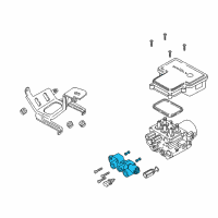 OEM GMC Valve Kit, Brake Combination (Stamped E) Diagram - 12384466