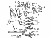 OEM Chevrolet Corvette Seat Switch Diagram - 84559423