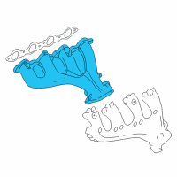 OEM Buick Rainier Manifold Diagram - 12600527