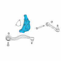 OEM Cadillac CTS Knuckle Diagram - 22739647