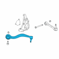 OEM Cadillac ATS Front Lower Control Arm Diagram - 22997256