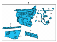 OEM Chevrolet Tahoe Composite Assembly Diagram - 85002066