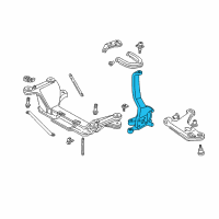 OEM Chevrolet Camaro Steering Knuckle Diagram - 18060621