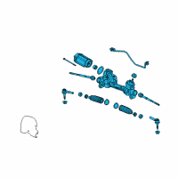 OEM GMC Terrain Gear Assembly Diagram - 20857570