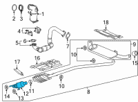 OEM Chevrolet Trax Converter Diagram - 42725665