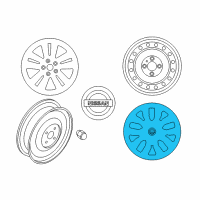 OEM Disc Wheel Cover Diagram - 40315-4BA0B