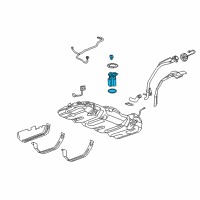OEM Buick Terraza Fuel Pump Diagram - 19153047