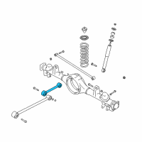 OEM Chevrolet Tracker Rear Suspension Control Arm Assembly (On Esn) Diagram - 91177548