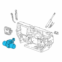 OEM Chevrolet Hydraulic Unit Diagram - 84550864