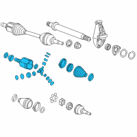OEM Chevrolet Cruze Inner Joint Diagram - 13335241