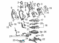 OEM Chevrolet Corvette Seat Switch Diagram - 84559419