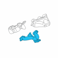 OEM Buick Terraza Manifold Diagram - 12615497