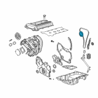 OEM Oldsmobile Alero Camshaft Gear Diagram - 90537632