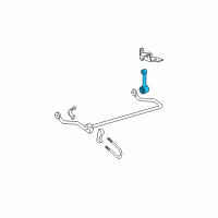 OEM GMC Sonoma Link Asm-Rear Stabilizer Shaft Diagram - 15989670