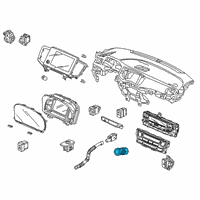 OEM Switch Assembly, Engine Start & Stop Diagram - 35881-TG7-A03