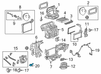 OEM Chevrolet Suburban Sensor Diagram - 39090811