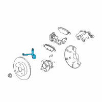 OEM Buick Terraza Hose Asm-Rear Brake Diagram - 15899074