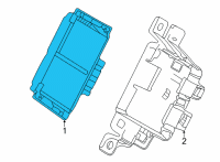 OEM Chevrolet Suburban Module Diagram - 84876546