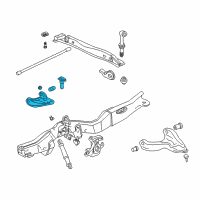 OEM GMC Syclone Front Upper Control Arm Kit Diagram - 15661508