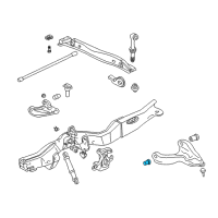 OEM GMC S15 Jimmy Bushing Asm-Steering Knuckle Lower Control Arm Front Diagram - 14041609