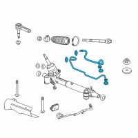 OEM Buick LaCrosse Pipe Kit-Steering Gear Diagram - 13271034
