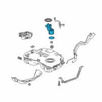OEM Chevrolet Equinox Fuel Pump Diagram - 84041989