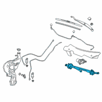 OEM Chevrolet Blazer Front Transmission Diagram - 84790560